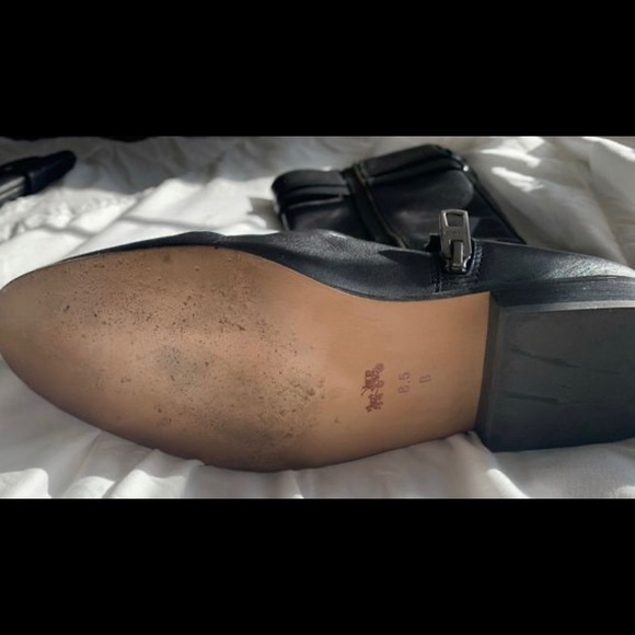 Coach Linette Calf Boots Size Women’s 8.5 - Picture 4 of 5